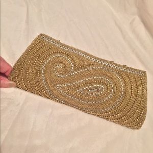 Sparkly Gold Clutch